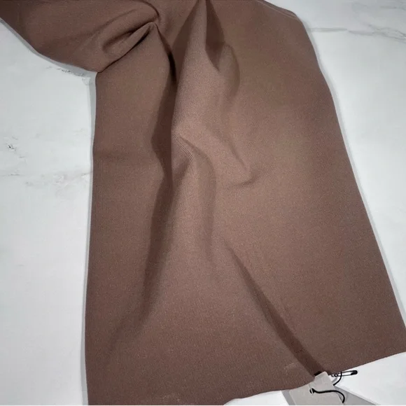Rick Owens Rent Maxi Bodycon Skirt in Dust - Picture 7 of 14
